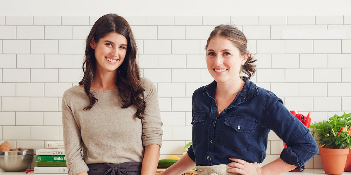Suzanne Dumaine (left) and Elana Karp (right), authors of "Plated: Weeknight Dinners, Weekend Feasts, and Everything in Between".