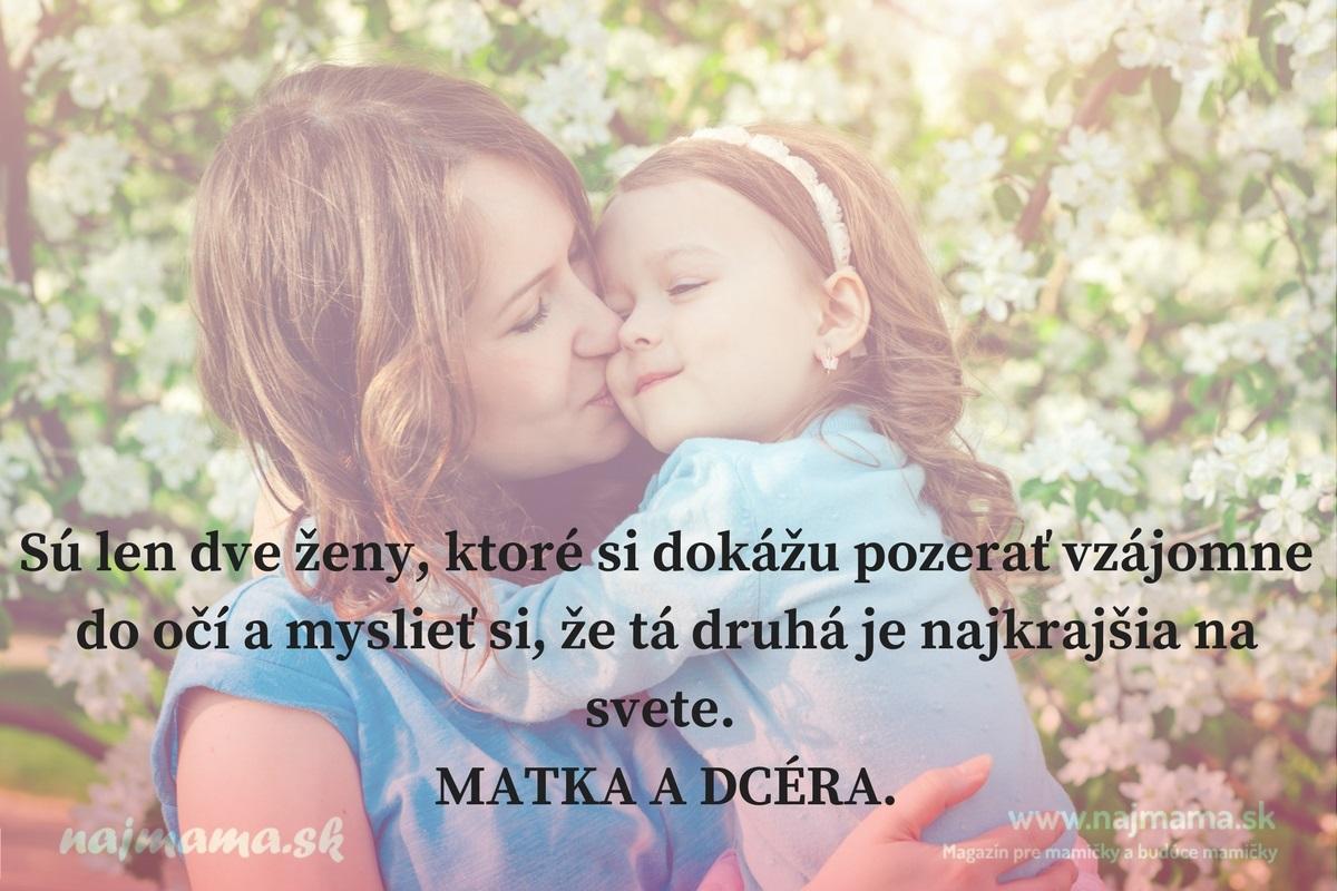 Láska mamy a dcéry | Najmama.sk
