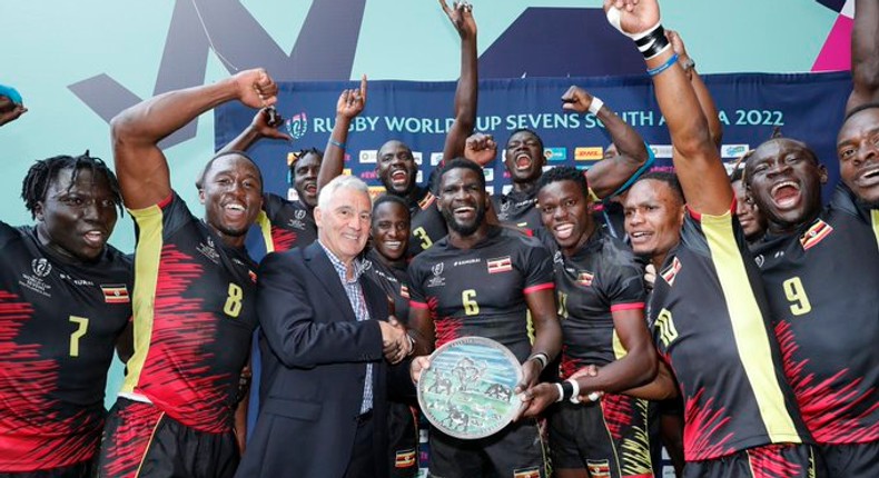 Uganda Rugby Sevens have won the bowl at the World Cup 