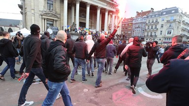 Napięta sytuacja w centrum Brukseli. Skrajna prawica zakłóciła demonstrację