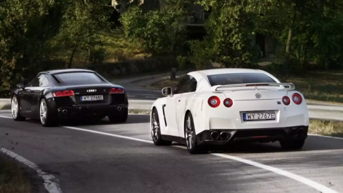 Nissan GT-R i Audi TT