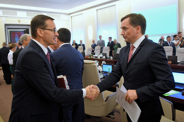 Mateusz Morawiecki i Zbigniew Ziobro