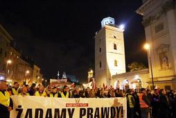 smoleńsk żądamy prawdy manifestacja 10.10.2012 