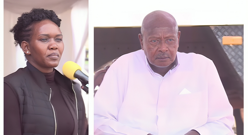 President Yoweri Museveni keenly listened to Minister Nyamutoro's remarks