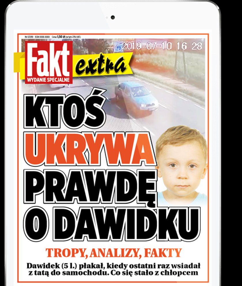 Specjalny dodatek do FAKTU na temat zaginięcia Dawida Żukowskiego