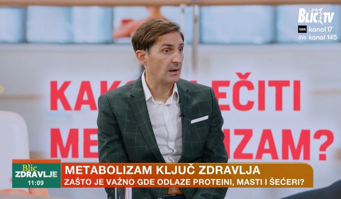 Dr Dejan Čubrilo u emisiji Blic zdravlje