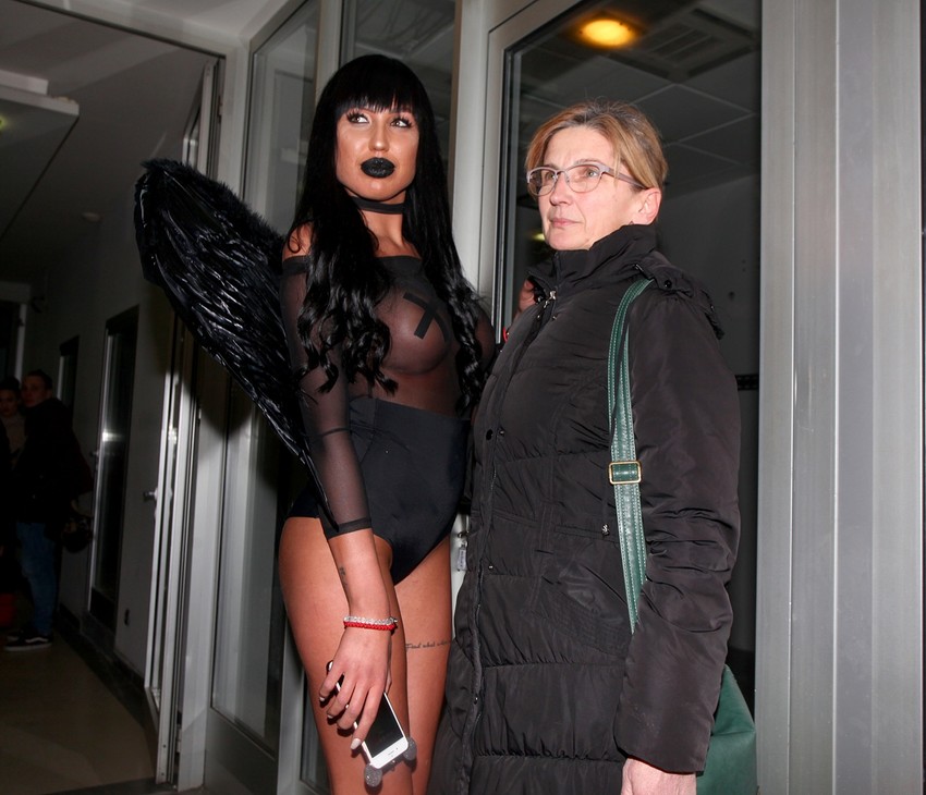 Tijana Ajfon i majka Slavica