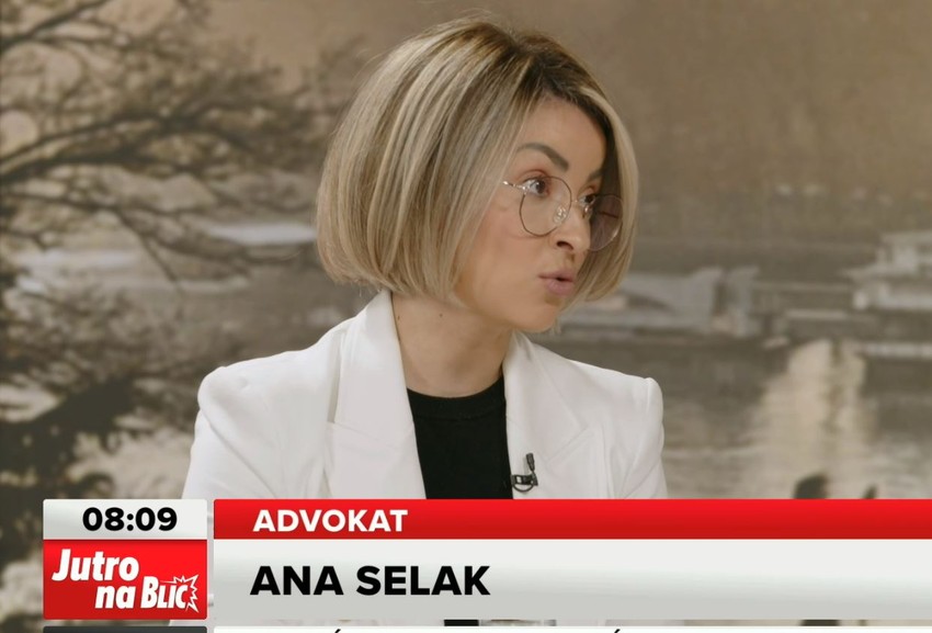 Ana Selak, advokatica