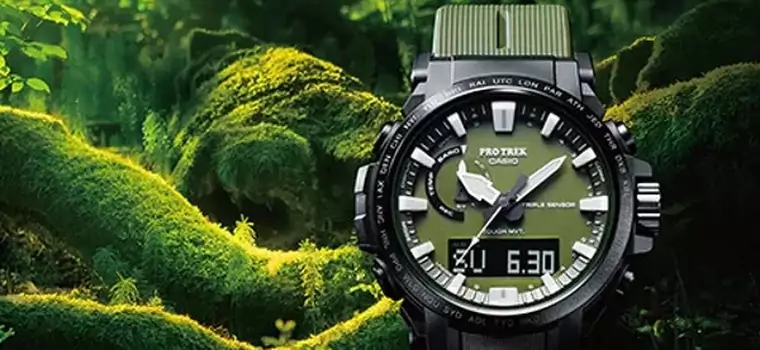 Nowy zegarek sportowy Casio wyprodukowano... z kukurydzy i fasoli