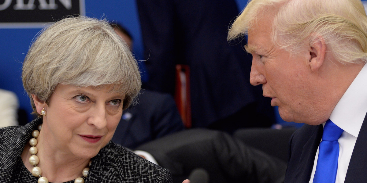 Trump attacks Theresa May after she criticizes him for retweeting an anti-Muslim extremist