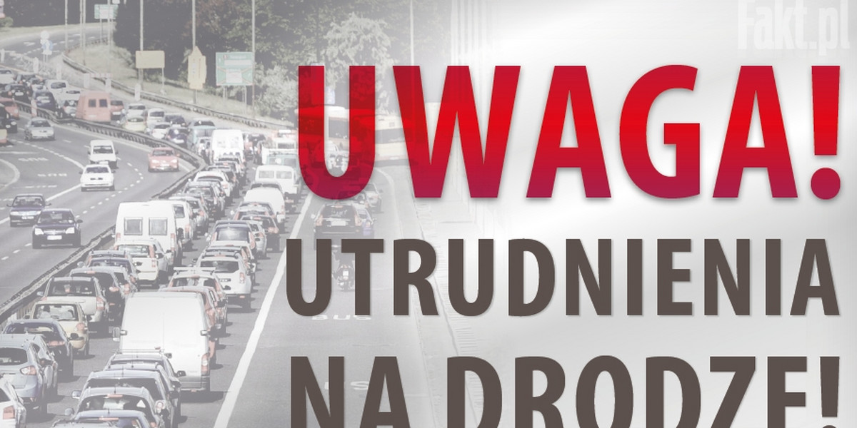 Awaria! Utrudnienia na drodze