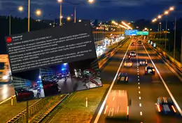 Generał Roman Polko miał kolizję. Jego auto dachowało na A1