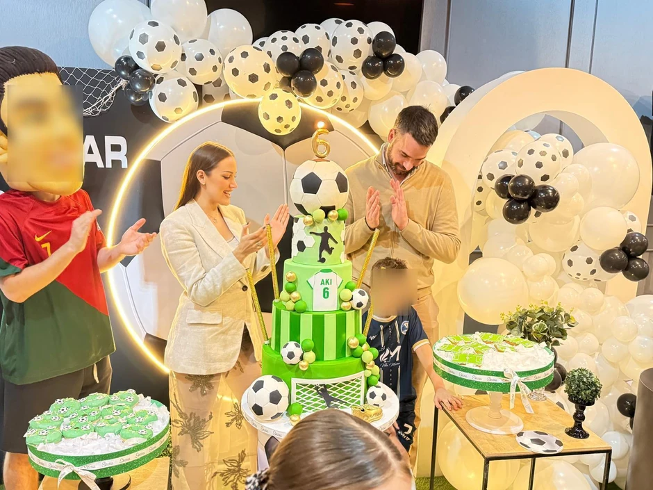 Aleksandra Prijović i Filip Živojinović sinu proslavili rođendan