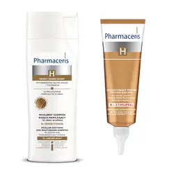 PHARMACERIS Szampon H-SENSITONIN i peeling H–STIMUPEEL