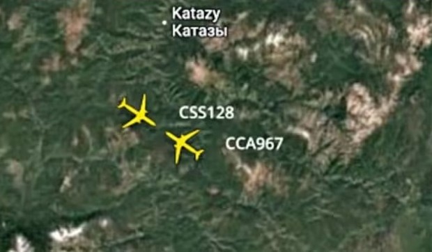 Zamalo sudar dva kineska aviona iznad Sibira