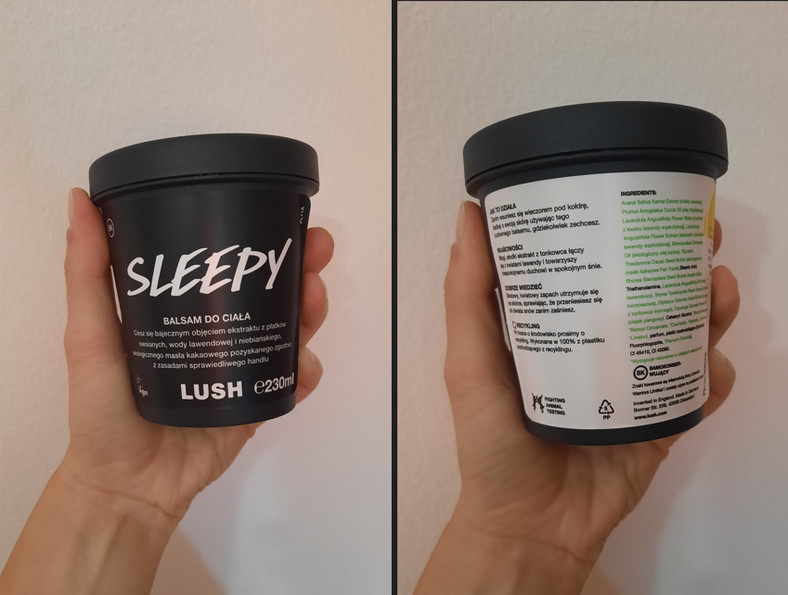 Lush, Sleepy, balsam do ciała