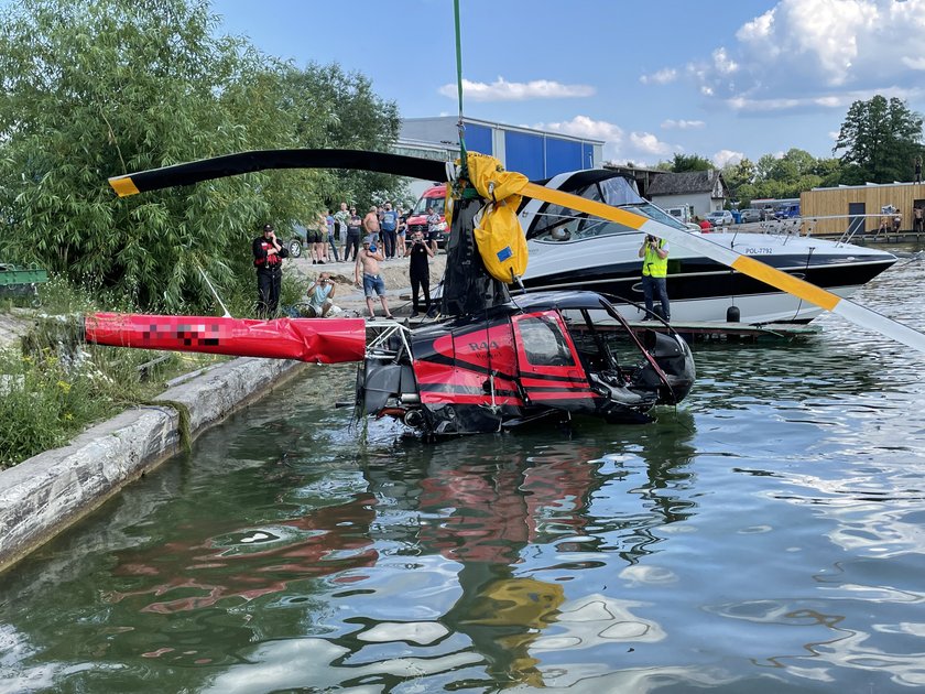 Wypadek śmigłowca w Mikołajkach. Nowe fakty