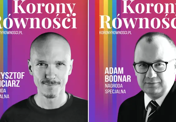 Bodnar i Gonciarz laureatami nagrody specjalnej Korony Równości 2020