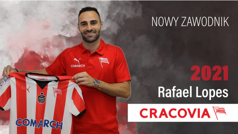 Oficjalnie: Rafael Lopes nowym piłkarzem Cracovii