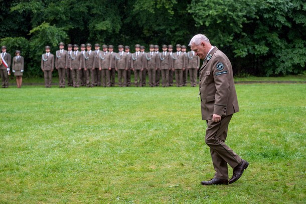 Jubileusz 45-lecia Regionalnej Dyrekcji Lasów Państwowych z udziałem dyrektora generalnego LP Józefa Kubicy. Centrum Promocji Lasów Państowych Goraj-Zamek koło Czarnkowa, 30 sierpnia 2023 r.