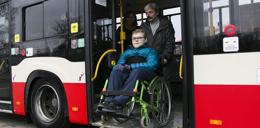 Kuba i jego pasja. Teraz testował nowe autobusy