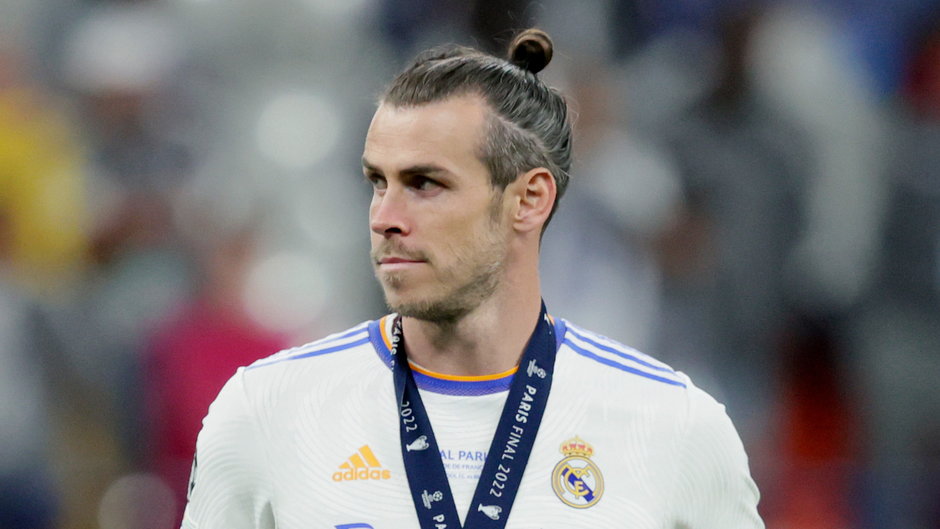 Gareth Bale po finale tegorocznej Ligi Mistrzów (maj 2022 r.)