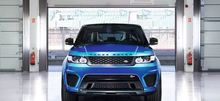 Range Rover Sport SVR - najmocniejszy i najszybszy