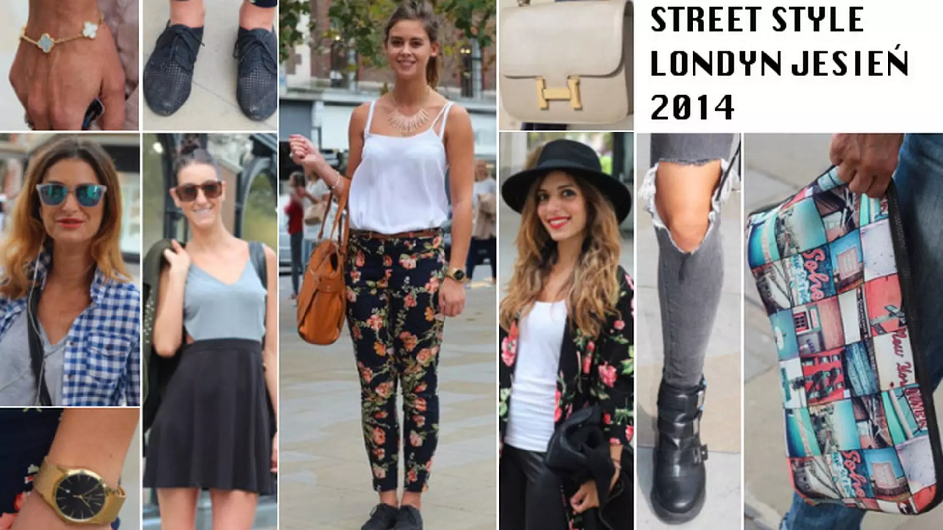 Street style Londyn jesień 2014