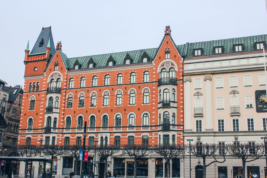 Kreditbanken, miejsce w którym doszło do napadu