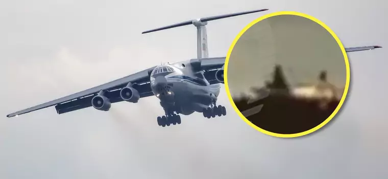 Moment zderzenia Ił-76 z ziemią. Do sieci trafiło nagranie