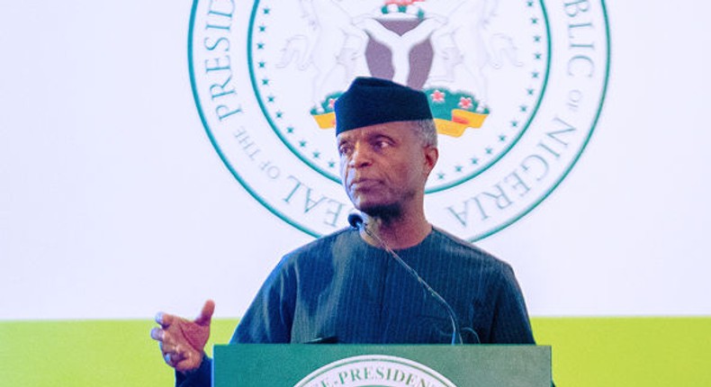 Vice President Yemi Osinbajo. [Presidency]