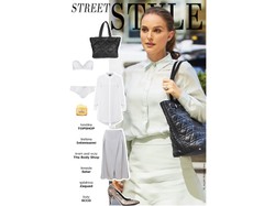 STYLIZACJE do biura w bieli. Idealne na ostatnie ciepłe dni