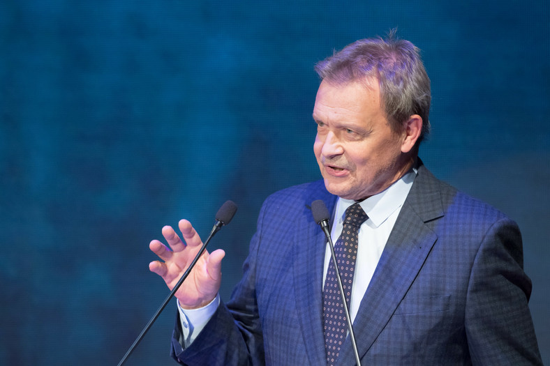 Jan Frycz podczas Festiwalu Polskich Filmów Fabularnych w Gdyni, 2021 r.