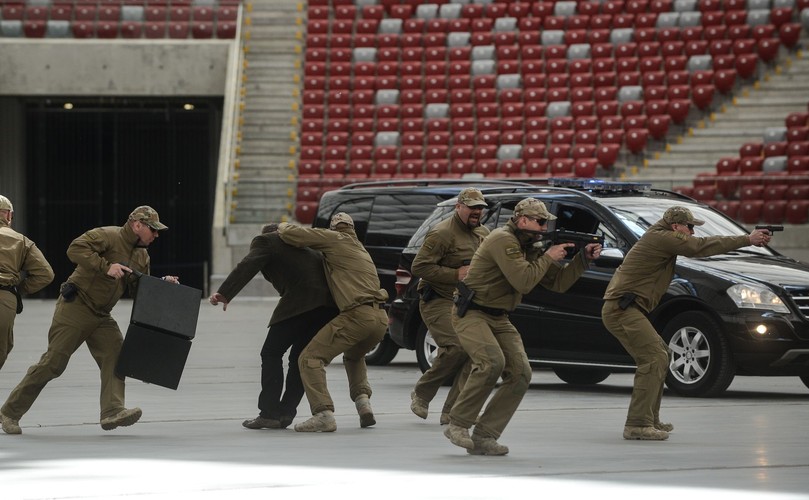 Pokaz wyszkolenia Oddziału Specjalnego Żandarmerii Wojskowej
