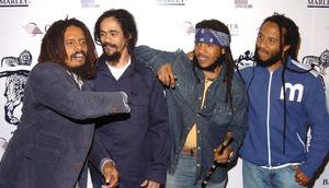 Rohan Marley, Damian Marley Stephen Marley and Ziggy Marley