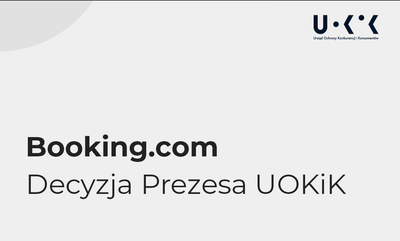 Booking.com ukarany przez UOKiK. Sprawdź, czy też należą Ci się pieniądze!