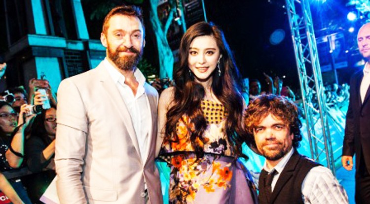 Fan Bingbing az X-Men: Az Eljövendő Múlt Napjai premierjén