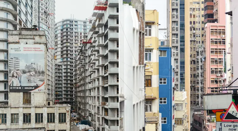 Bliska Wola Tower VS Hong Kong