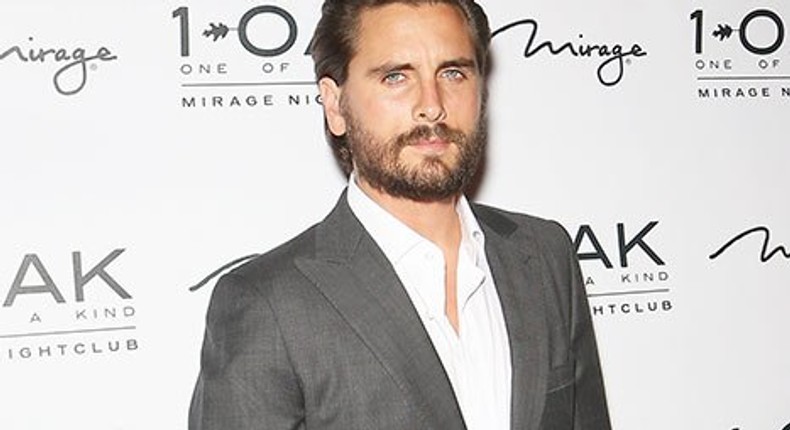 Scott Disick on Friday, July 24, 2015 at Club 10AK in Las Vegas