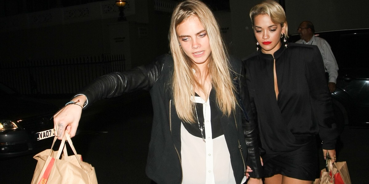 Cara Delevingne i Rita Ora