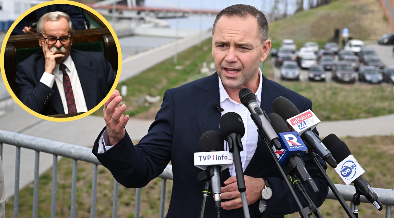 Jarosław Kaczyński uważa go za przyjaciela. Karol Nawrocki ukrył o nim fakty