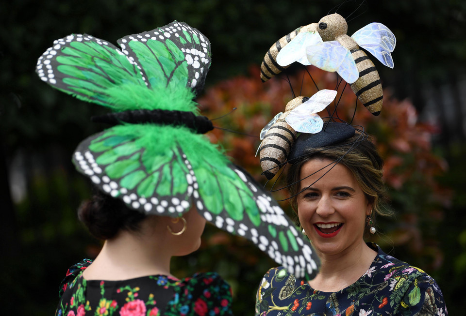 Szalone kapelusze na Royal Ascot