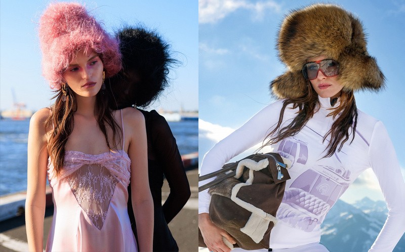 Čiapka ako módny detail.