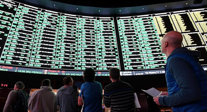 Sports betting is spreading in popularity across the US. There are some pitfalls new bettors should avoid. Ethan Miller/Getty Images