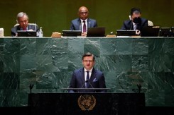 'Świat ma ostatnią szansę'. Ważne wystąpienie szefa dyplomacji Ukrainy w ONZ