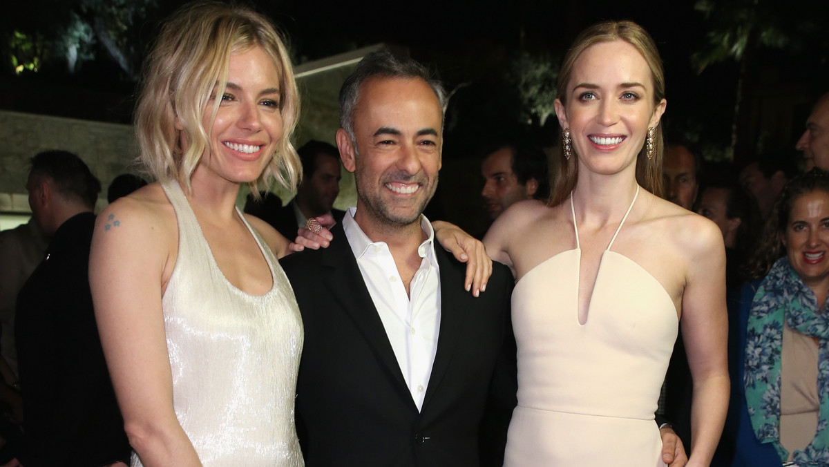 Sienna Miller, Emily Blunt i Francisco Costa