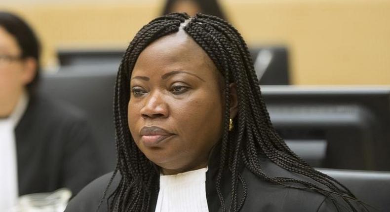 Chief Prosecutor Fatou Bensouda looks on during the case against Congolese militia leader Bosco Ntaganda (not pictured) at the International Criminal Court in The Hague, February 10, 2014. REUTERS/Toussaint Kluiters/United Photos/Pool