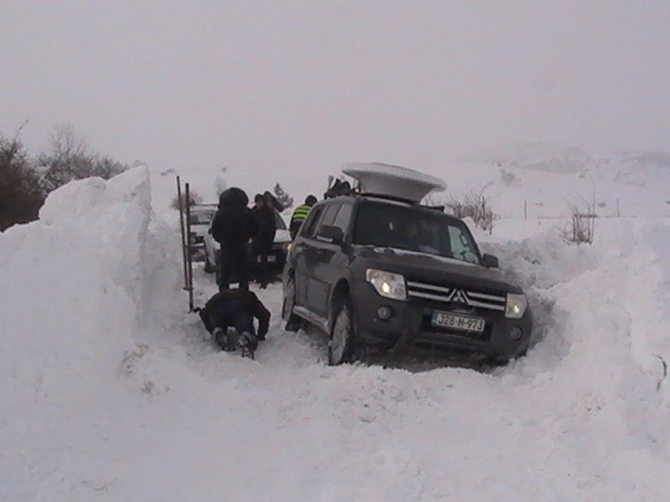 Smetovi u sjeničkom kraju viši su od metra