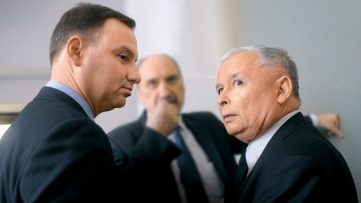 Andrzej Duda i Jarosław Kaczyński