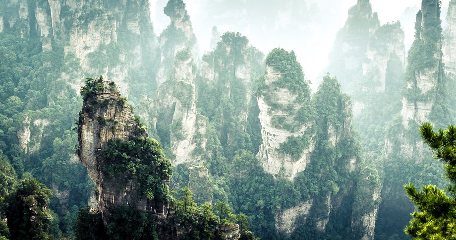 Zhangjiajie Narodowy Park Chin